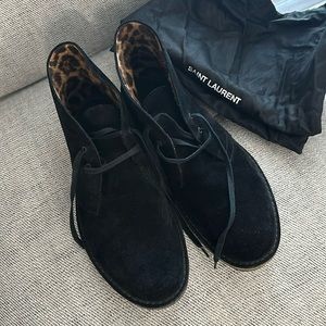 Saint Laurent Chukka boots. Size 43